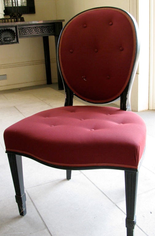 Set of 10 Oversized Dining Chairs