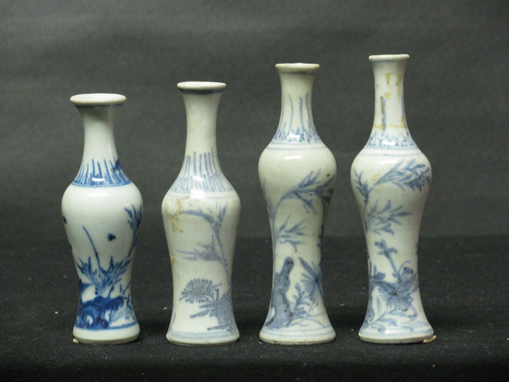 18th Century and Earlier Ming Porcelain  Bottles from the Hatcher Collection