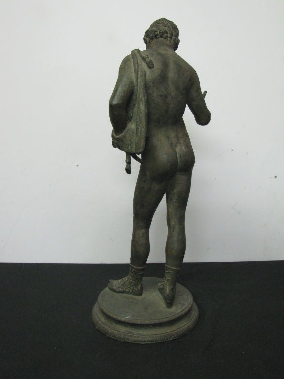 The Greek Mythological Hero Renown For His Beauty, this statue is a copy of the original.