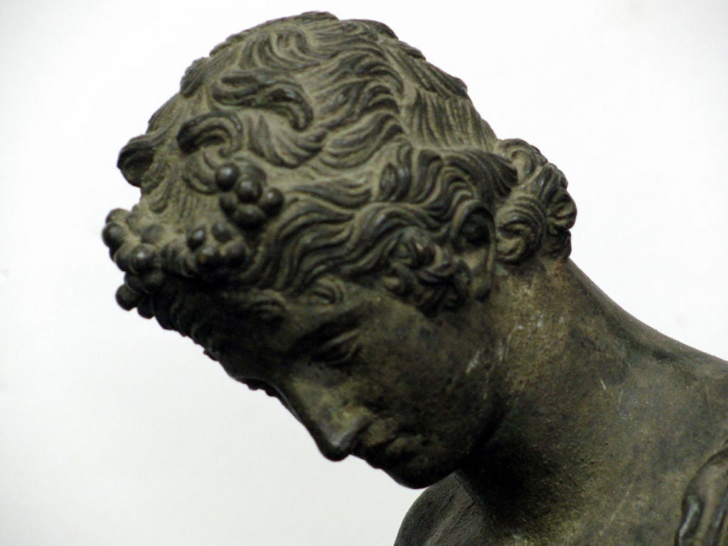 19th Century French Sculpture of Narcissus