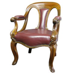 English Open Arm Chair