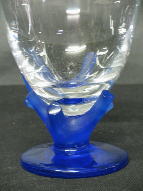 20th Century Exotic Daum Crystal Decanter