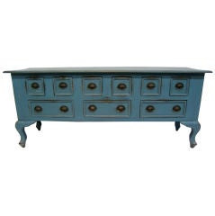 Painted Apothocary Cabinet