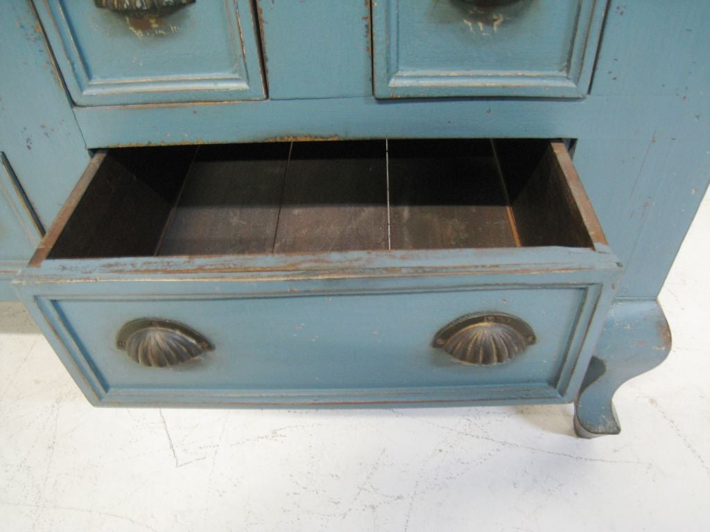 Painted Apothocary Cabinet For Sale 1