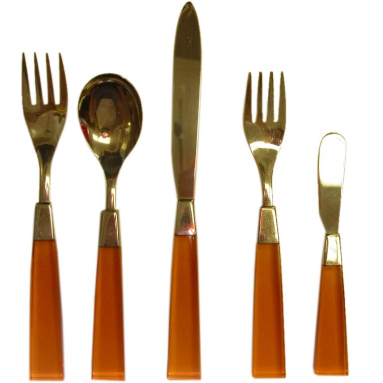 Fabulous Lucite Flatware