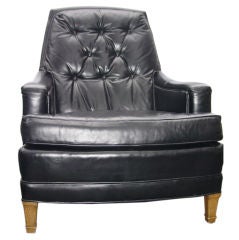 Retro Fantastic Leather Lounge Chair