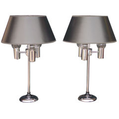 Vintage Pair of Space Age "Bouilette" Lamps