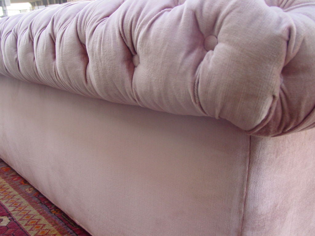 pink chesterfield sofa