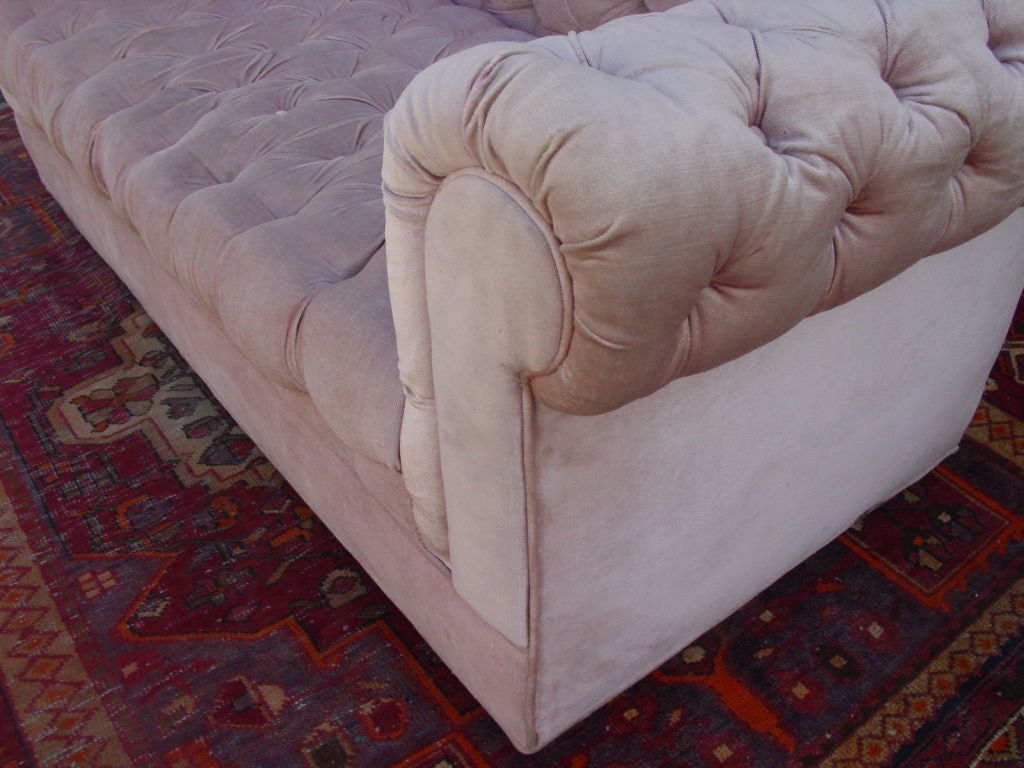 pink chesterfield sofa for sale