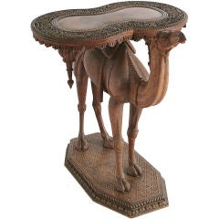 A Syrian Table Modeled As A Camel.