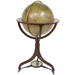 A Regency Terrestrial Globe.