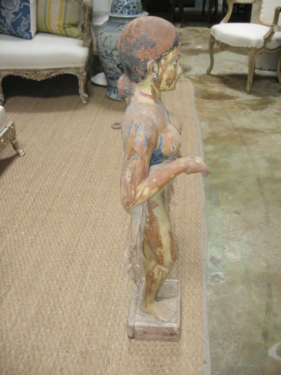 Arte popolare Statua di dea indiana in vendita