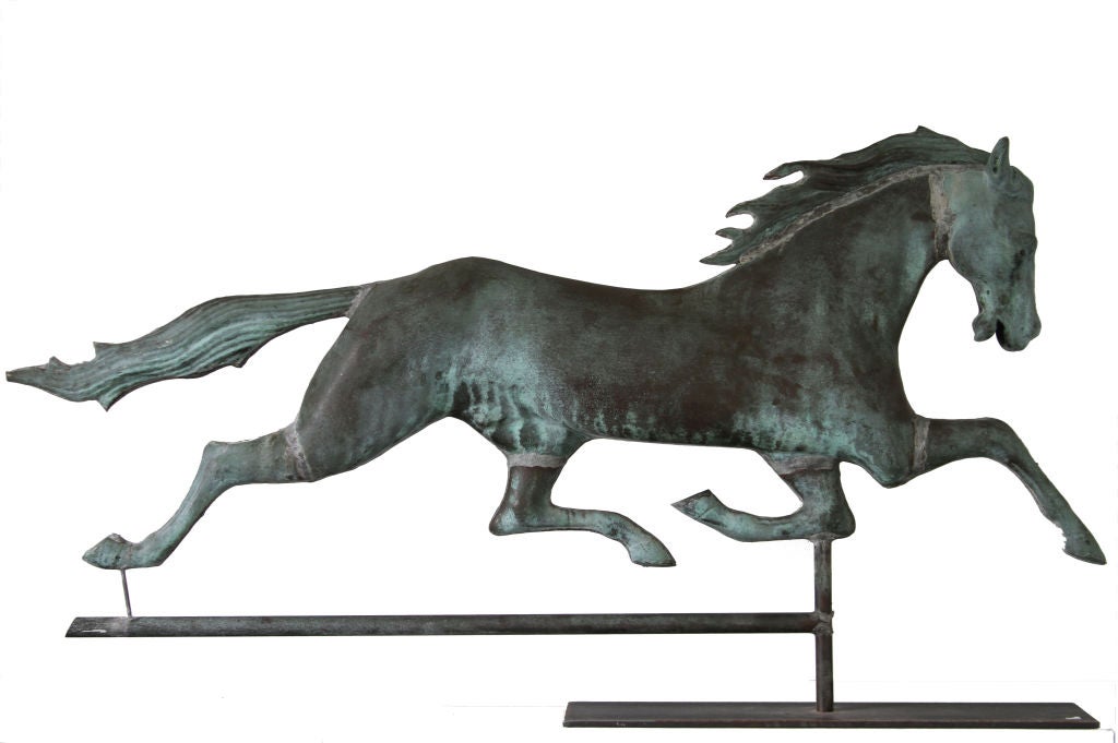 Full bodied, spirited horse with dynamic movement and monumental size.  At 40-1/2
