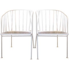 Set of four chairs by George Nelson for Arbuck