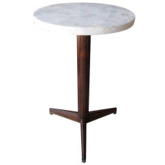 Tall occasional table designed by Edward Wormley for Dunbar