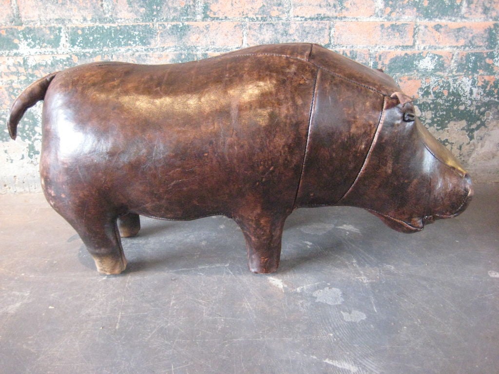 hippo shaped ottoman