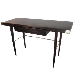 Macassar Ebony desk designed by Tommi Parzinger