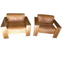 Rare pair of ‘Artona’ Lounge Chairs by Afra & Tobia Scarpa