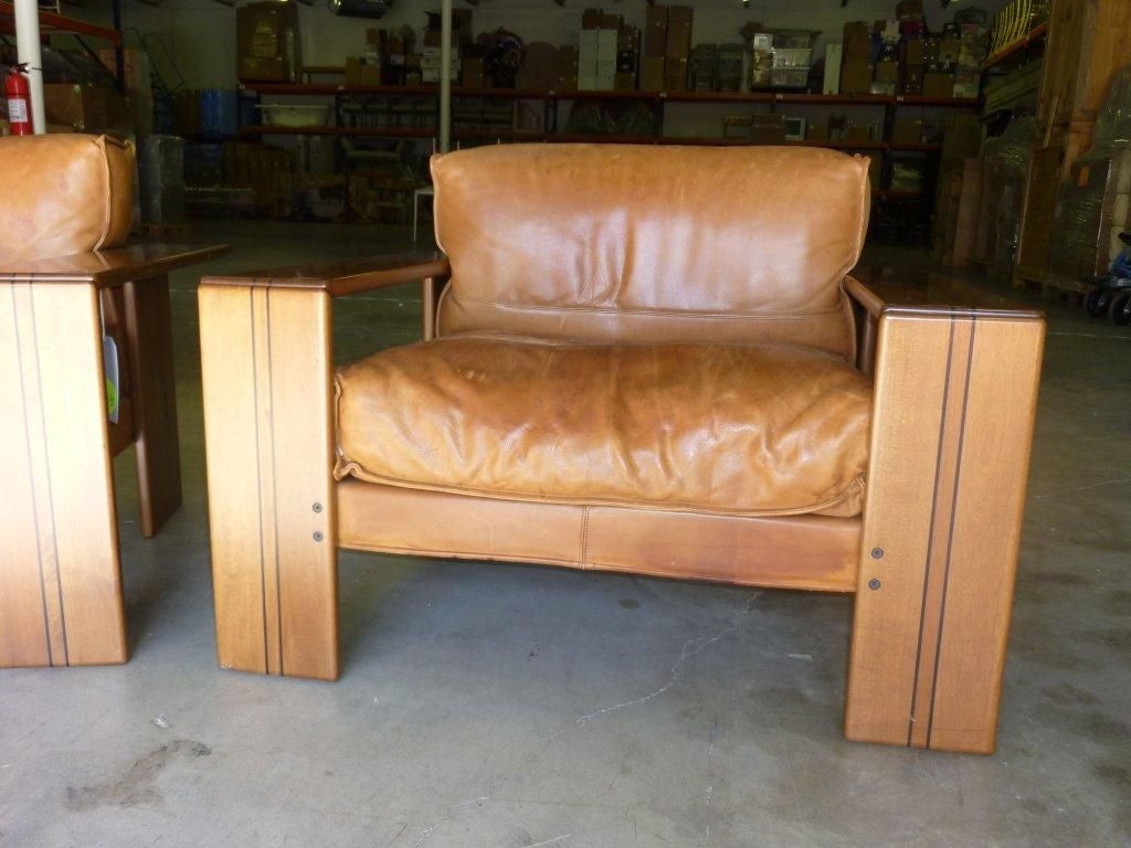 Rare pair of ‘Artona’ Lounge Chairs by Afra & Tobia Scarpa