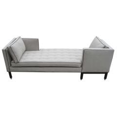 Dunbar Tete a Tete sofa designed by Edward Wormley