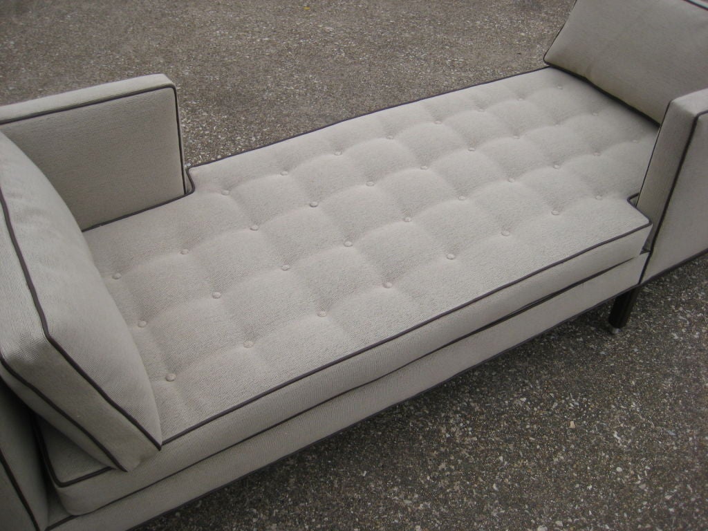 Dunbar Tete a Tete sofa designed by Edward Wormley 3