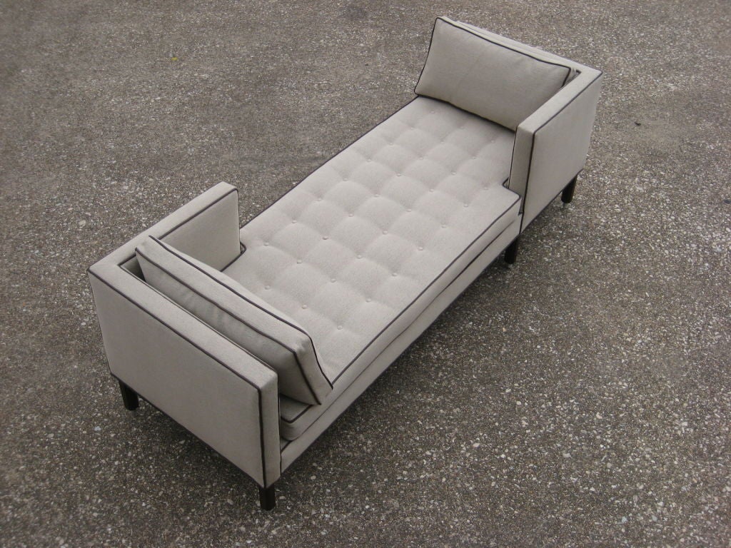 Dunbar Tete a Tete sofa designed by Edward Wormley 4
