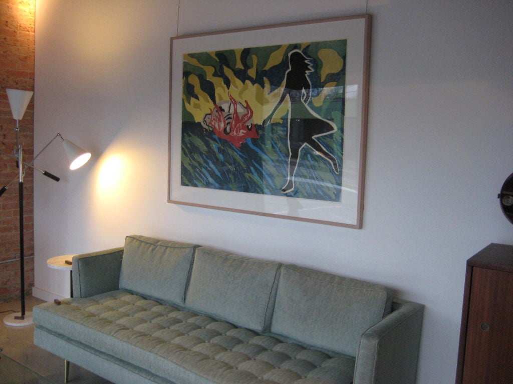 Large Wood Block Print by Richard Boseman