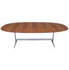 Large Rosewood dining table designed by Arne Jacobsen