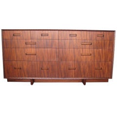 Mahogany chest of drawers by Frank Lloyd Wright