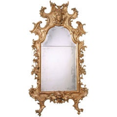 Italian Rococo Gilt Mirror