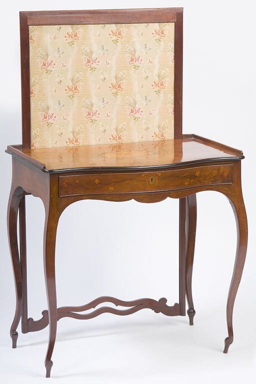 Rare Ladies one drawer work table attributed to John Cobb