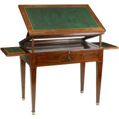 Antique Directoire Architect
s adjustable top writing table