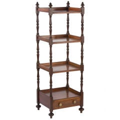 American Mahogany   Etagere