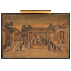 Early 18th century Chinese wedding scene