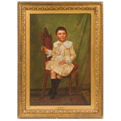 Antique Portrait of a young boy