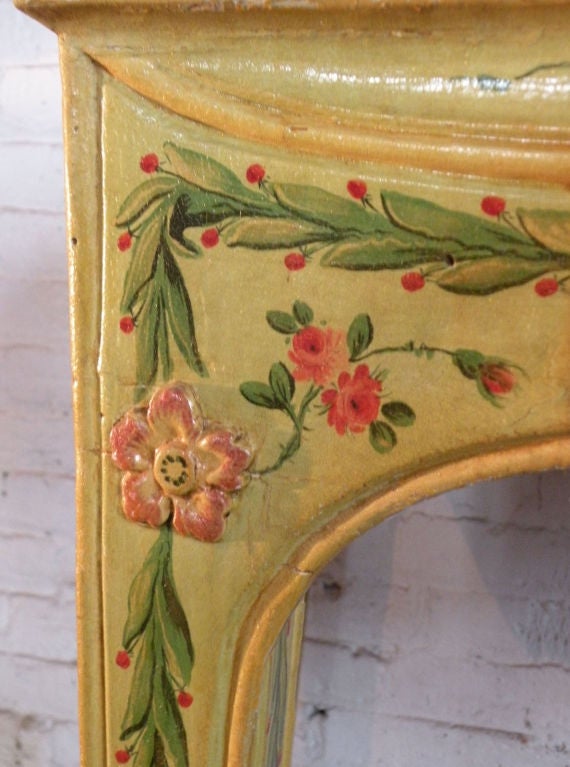 18th Century Venetian Neoclassical late 18th century Painted Console Table For Sale