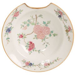 Antique Chinese Famille Rose Barber Basin