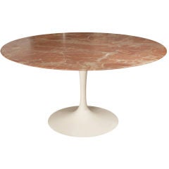 Early Eero Saarinen for Knoll Marble Dining Table