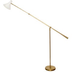Vintage Phenomenal Articulating Italian Floor Lamp