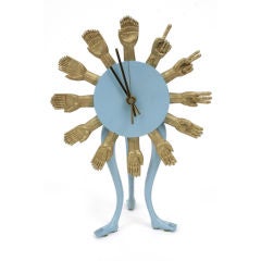 Rare Pedro Friedeberg Clock