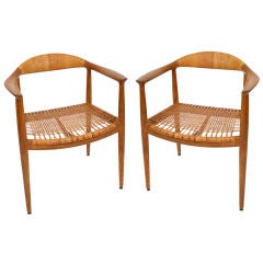 Pair of Chairs by Hans Wegner for Johannes Hansen