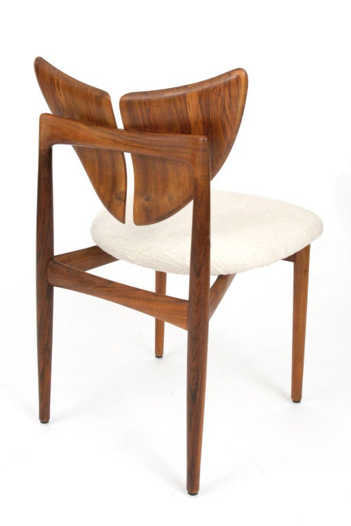 Mid-20th Century Stunning Kurt Ostervig Rosewood Butterfly Dining Chairs