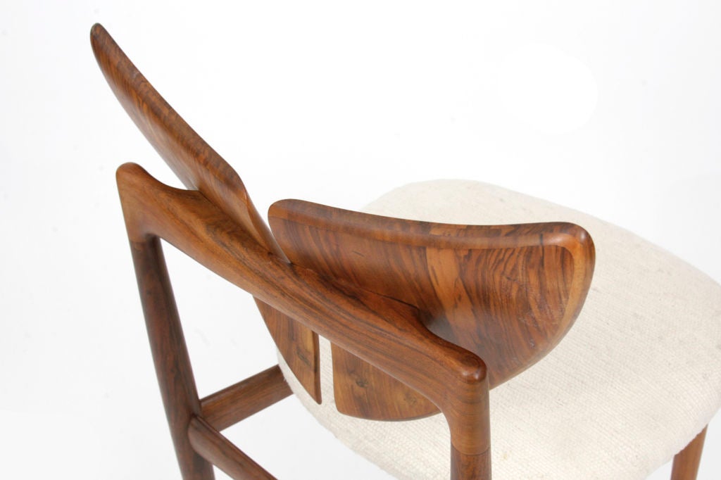 Stunning Kurt Ostervig Rosewood Butterfly Dining Chairs 1