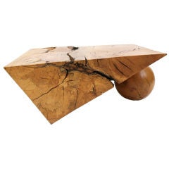 Spalted Beech Cocktail Table by Howard Werner