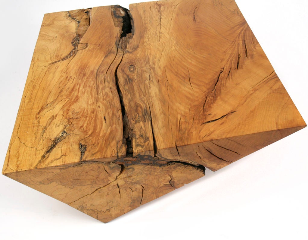 spalted beech coffee table