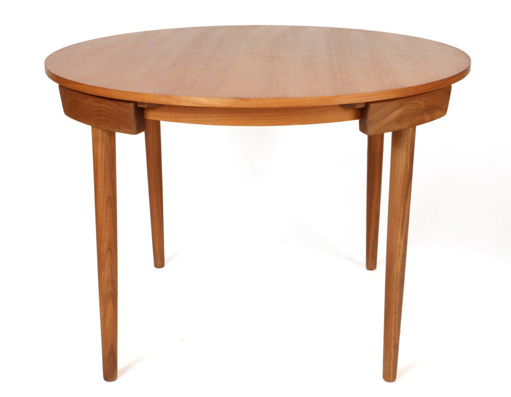 Wood Hans Olsen for Frem Rojle Dining Table & Chairs