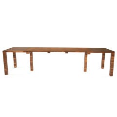 Nogal Concetto Dining Table by Germani Smith