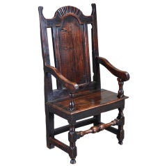 Antique 17th Century Wainscot Chair