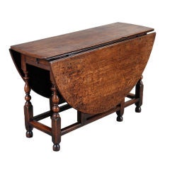 Antique Large Oak Gate-Leg Table