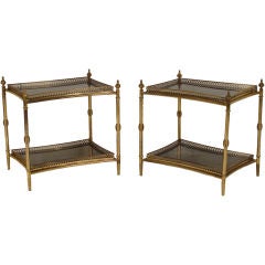 Pair of mid 20th century occasional tables